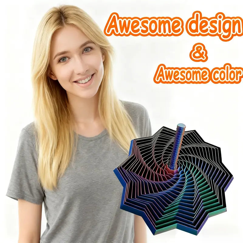 The StarSpiral 3D Sensory Fidget Toy