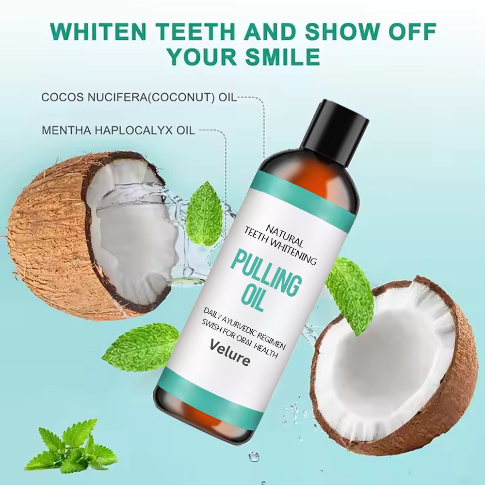 GuruNanda Coconut + Pepparmynta Pulling Oil (8oz)