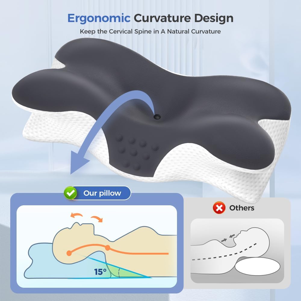 Velure | #1 TOP REVIEWED Memory Cooling Pillow