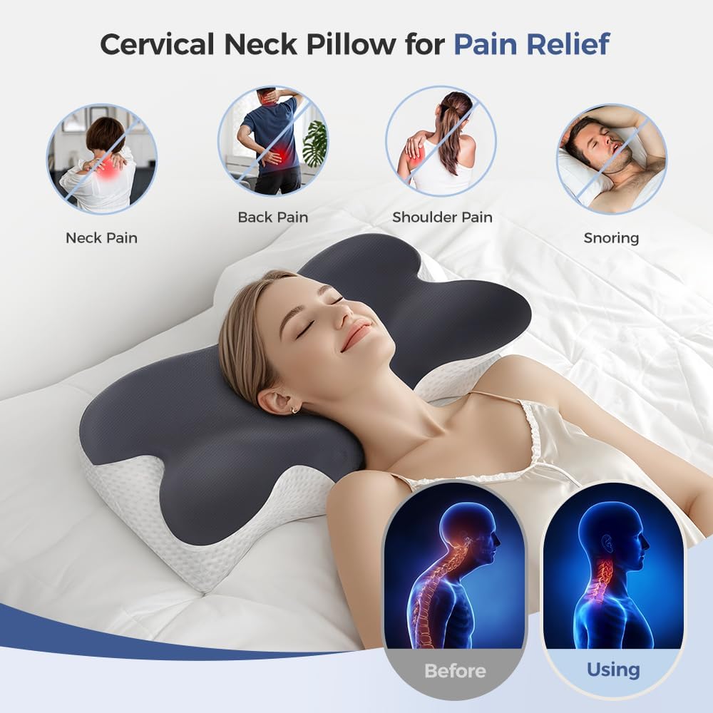 Velure | #1 TOP REVIEWED Memory Cooling Pillow