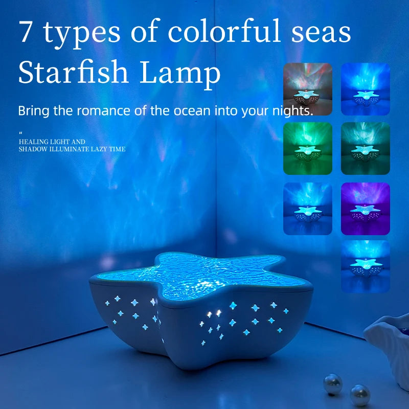 Starfish™ LED Ocean Wave Night Light