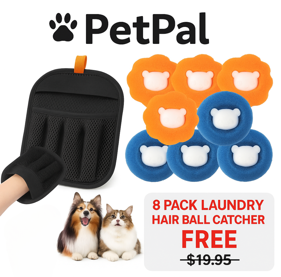 🐾 PetPal™ - Pet Cleaning Glove (UPDATED VERSION)