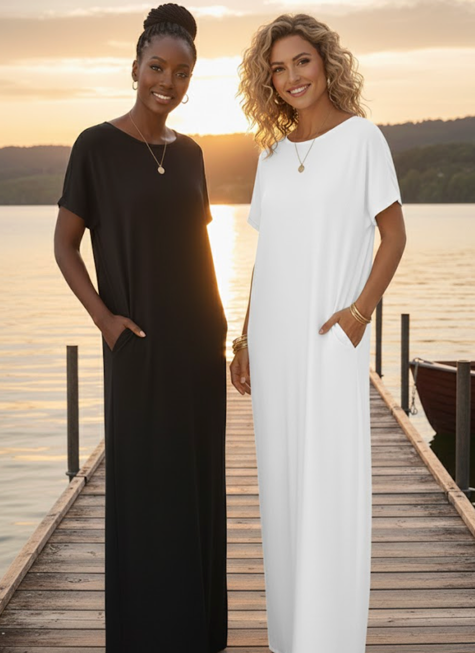 VelvetEase Lounge Dress