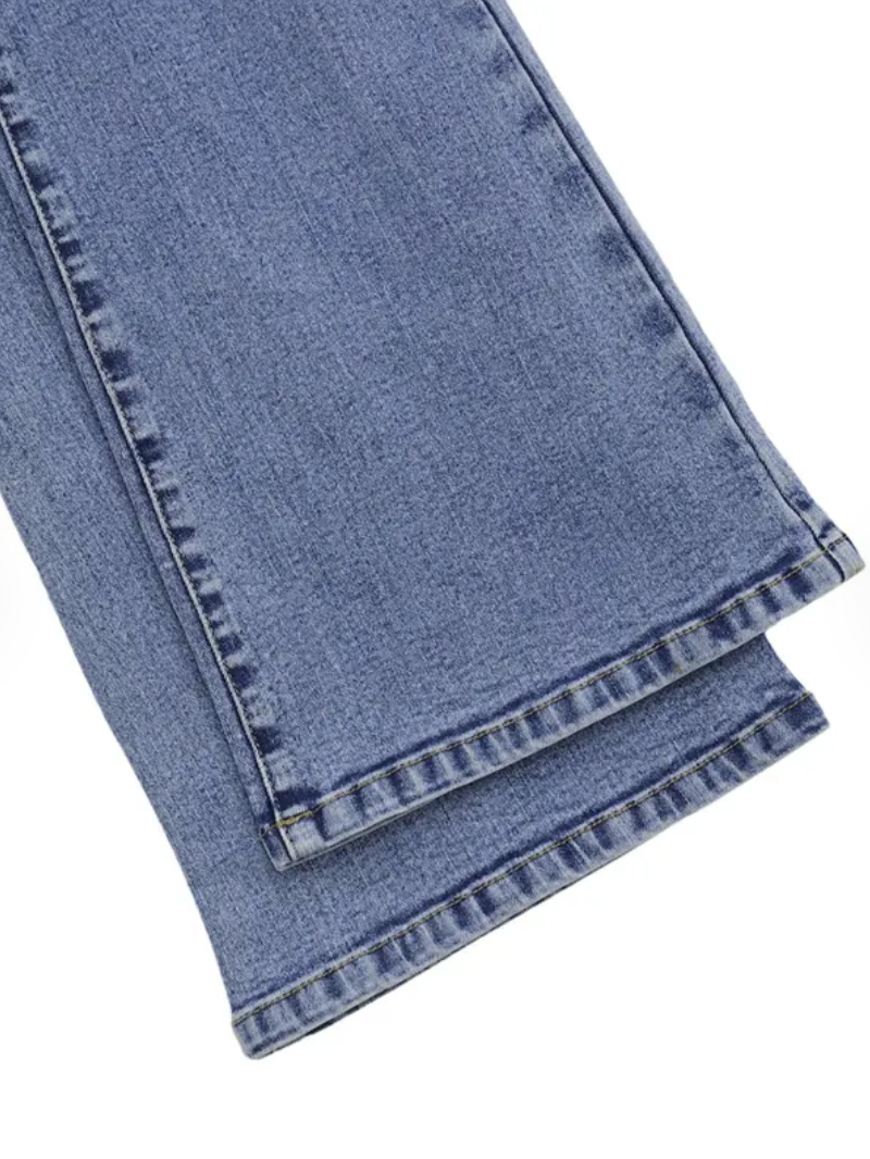 RetroFit Elastic Waist Flare Jeans