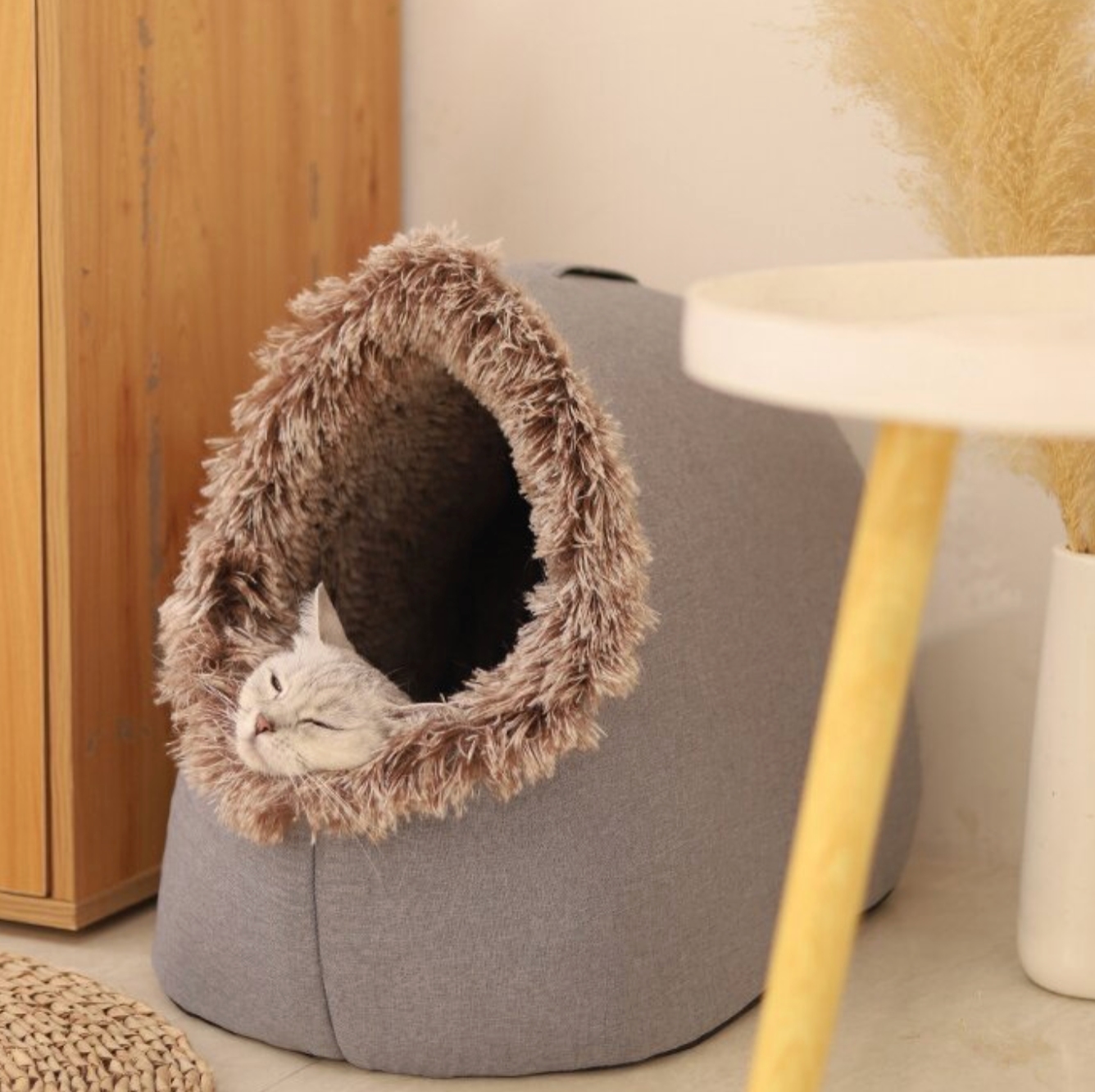 Velure Cozy Cave Cat Bed