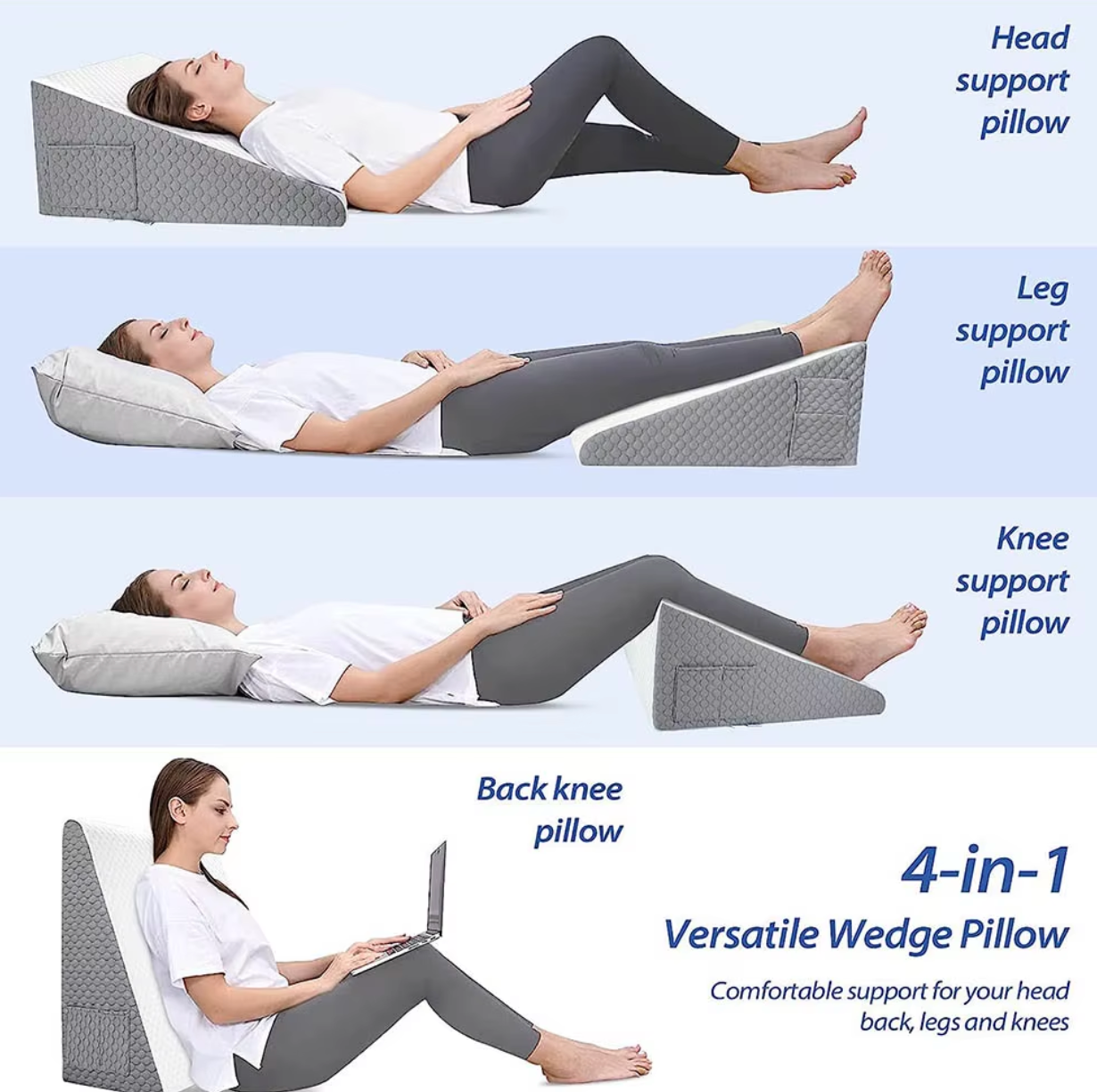 Velure™ - ElevateWedge Pillow