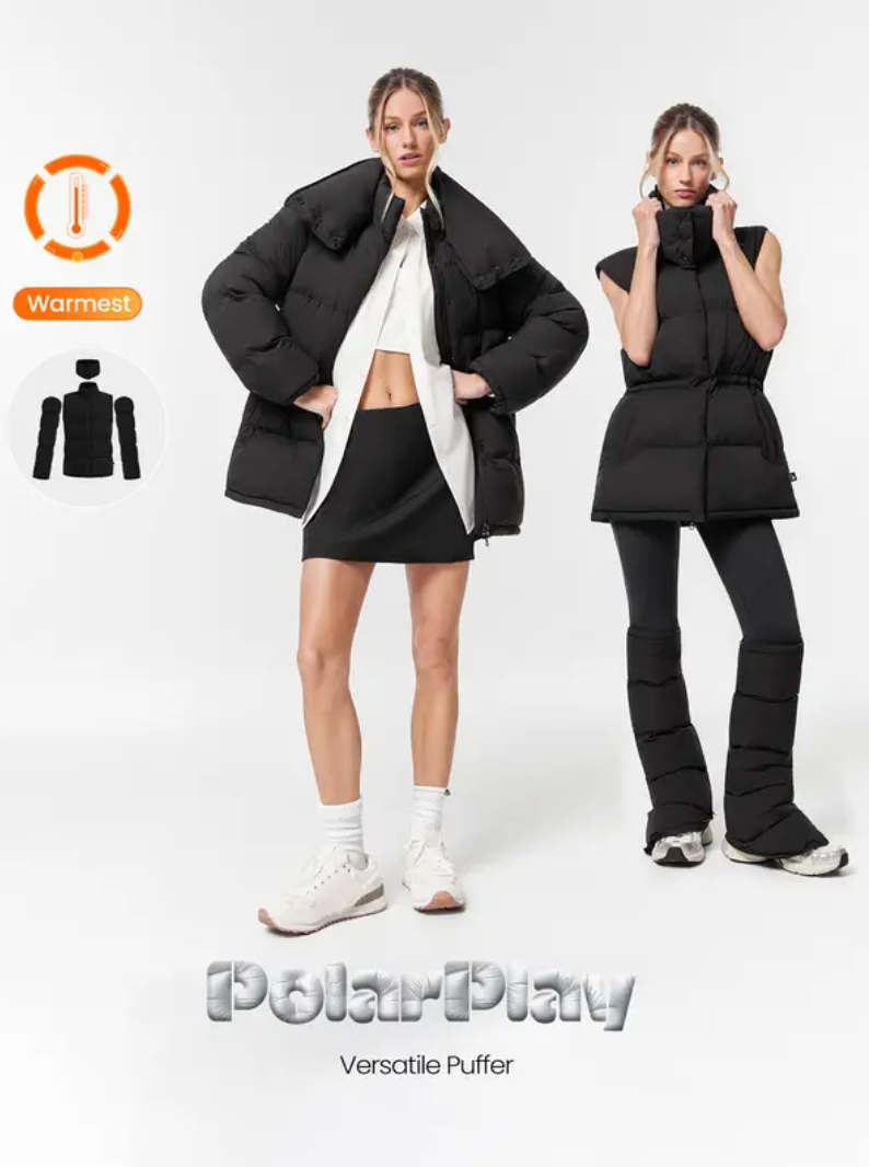 Arctic CloudWrap Convertible Puffer Jacket