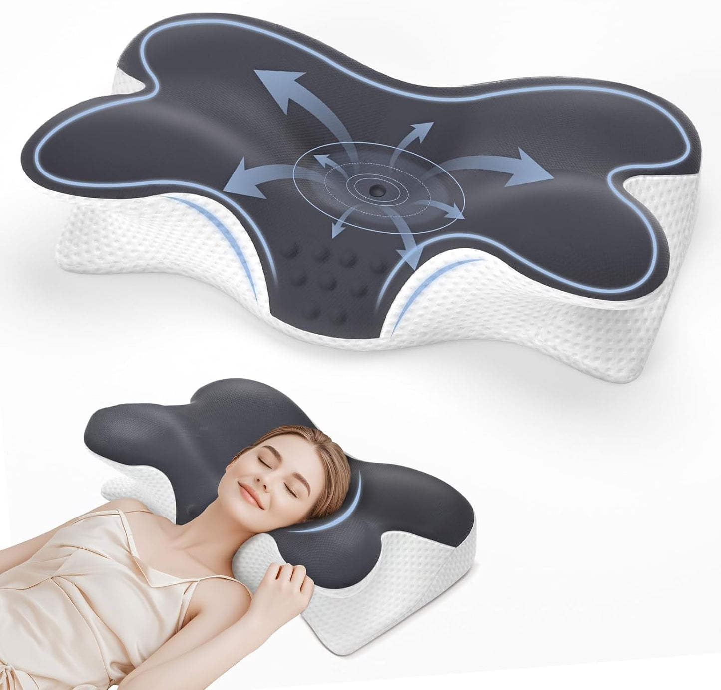 Velure | #1 TOP REVIEWED Memory Cooling Pillow