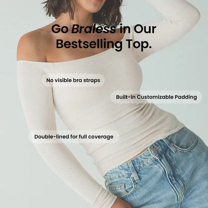 Brighton Off-Shoulder Bodysuit