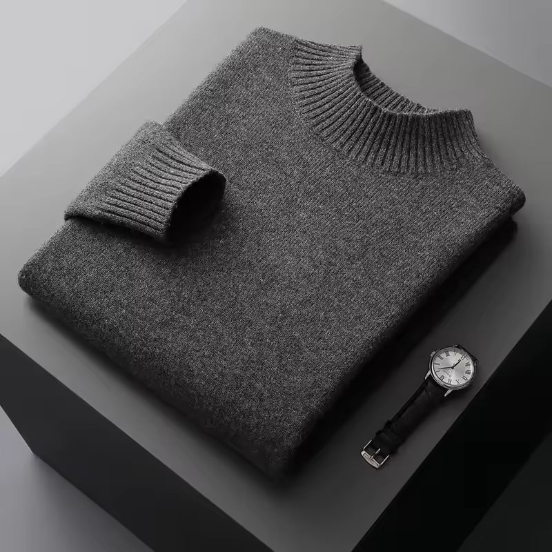 Men’s Double Thick Cashmere Sweater