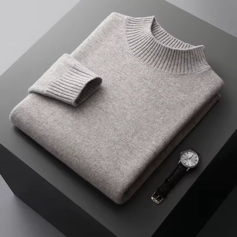 Men’s Double Thick Cashmere Sweater