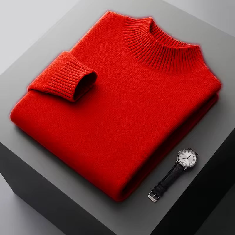 Men’s Double Thick Cashmere Sweater