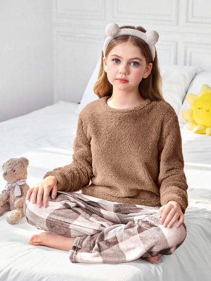 Frosty Dreams Plaid PJ Set