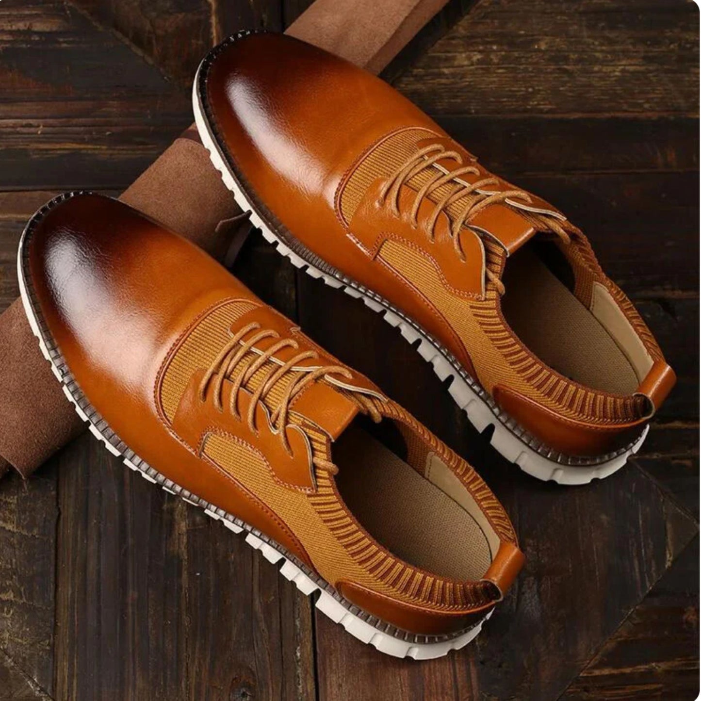 Classic Style Men Lace Up Shoes