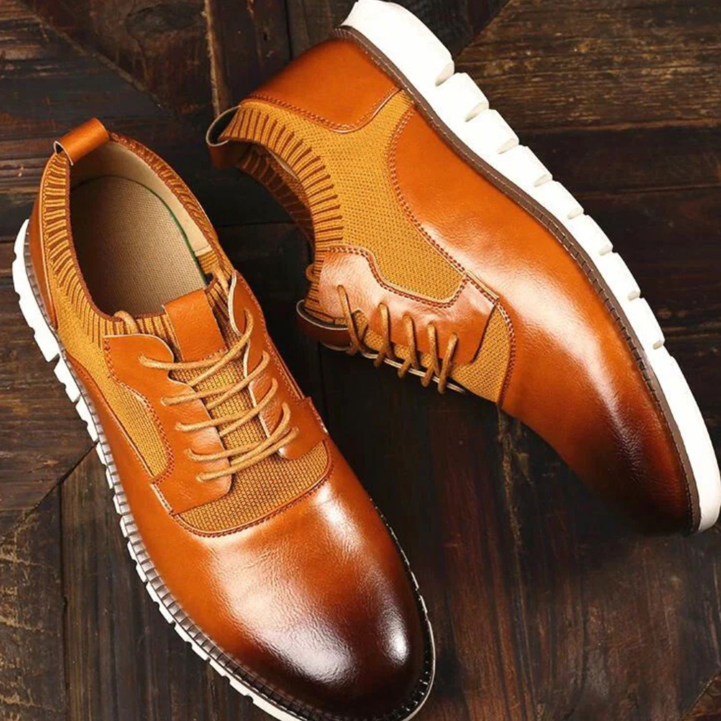 Classic Style Men Lace Up Shoes