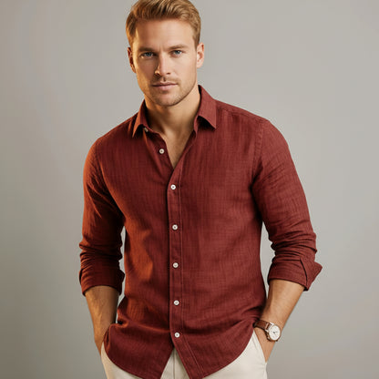 Mediterranean Linen Shirt