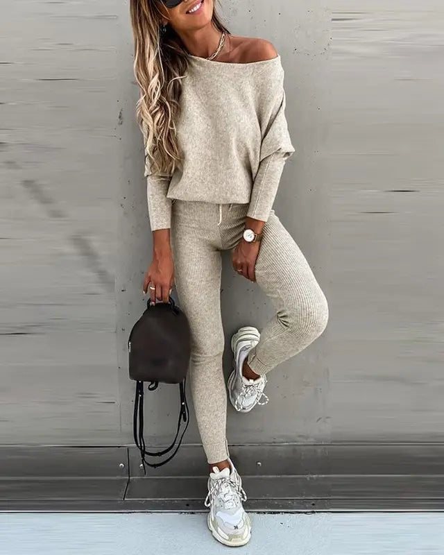 LoungeMode Knit Co-Ord Set
