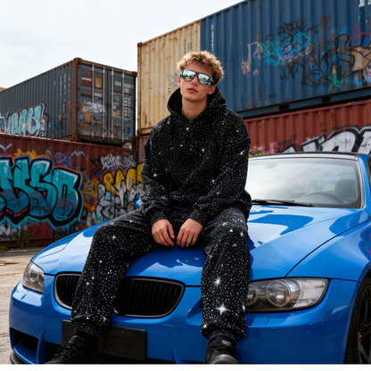 Velure™ – Unisex Rhinestone Hoodies