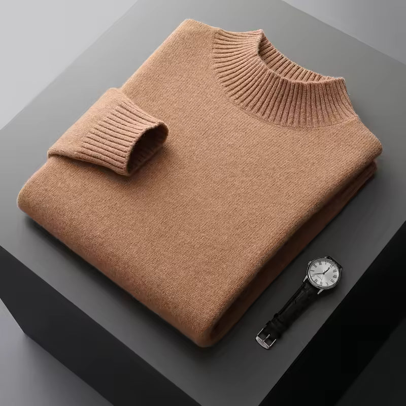Men’s Double Thick Cashmere Sweater