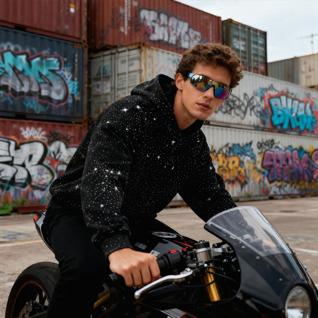 Velure™ – Unisex Rhinestone Hoodies