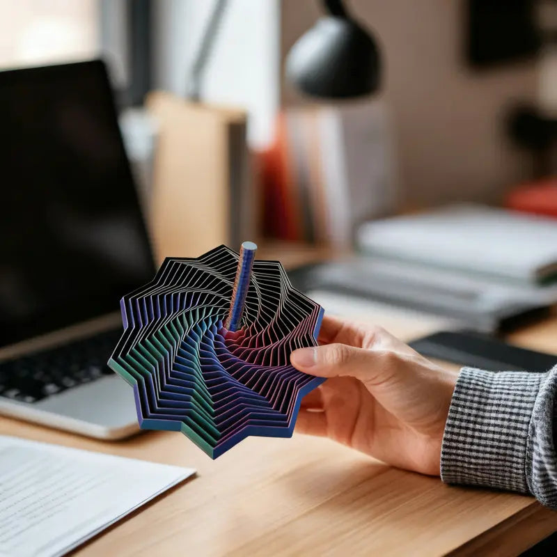 The StarSpiral 3D Sensory Fidget Toy