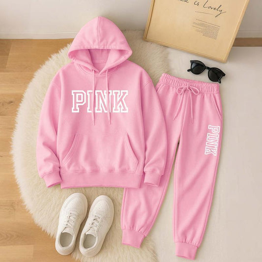 Velure PINK Hoodie & Jogger Set