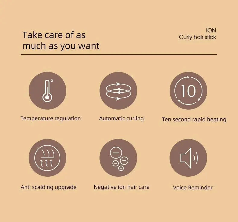 BunnyWave Auto-Rotating Hair Curler