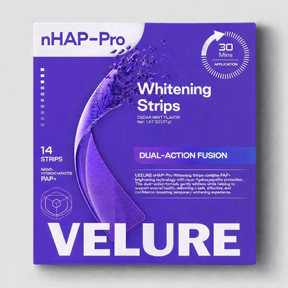 Velure nHAP-Pro Whitening Strips - 14 Strips