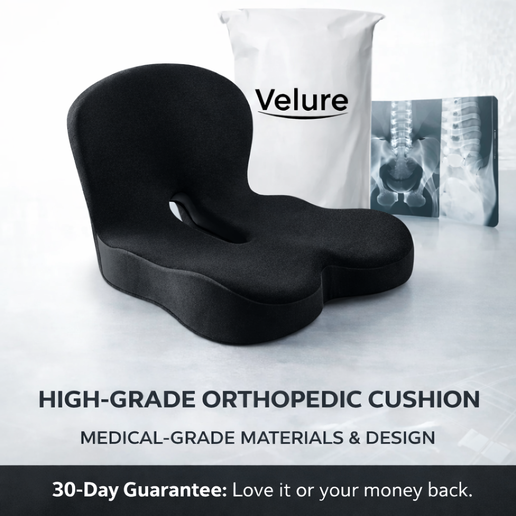 Velure™ -  Instant Back Pain Relief Cushion