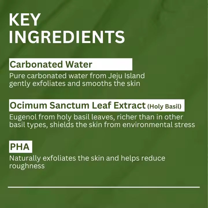 Holy Basil Bubble Mask