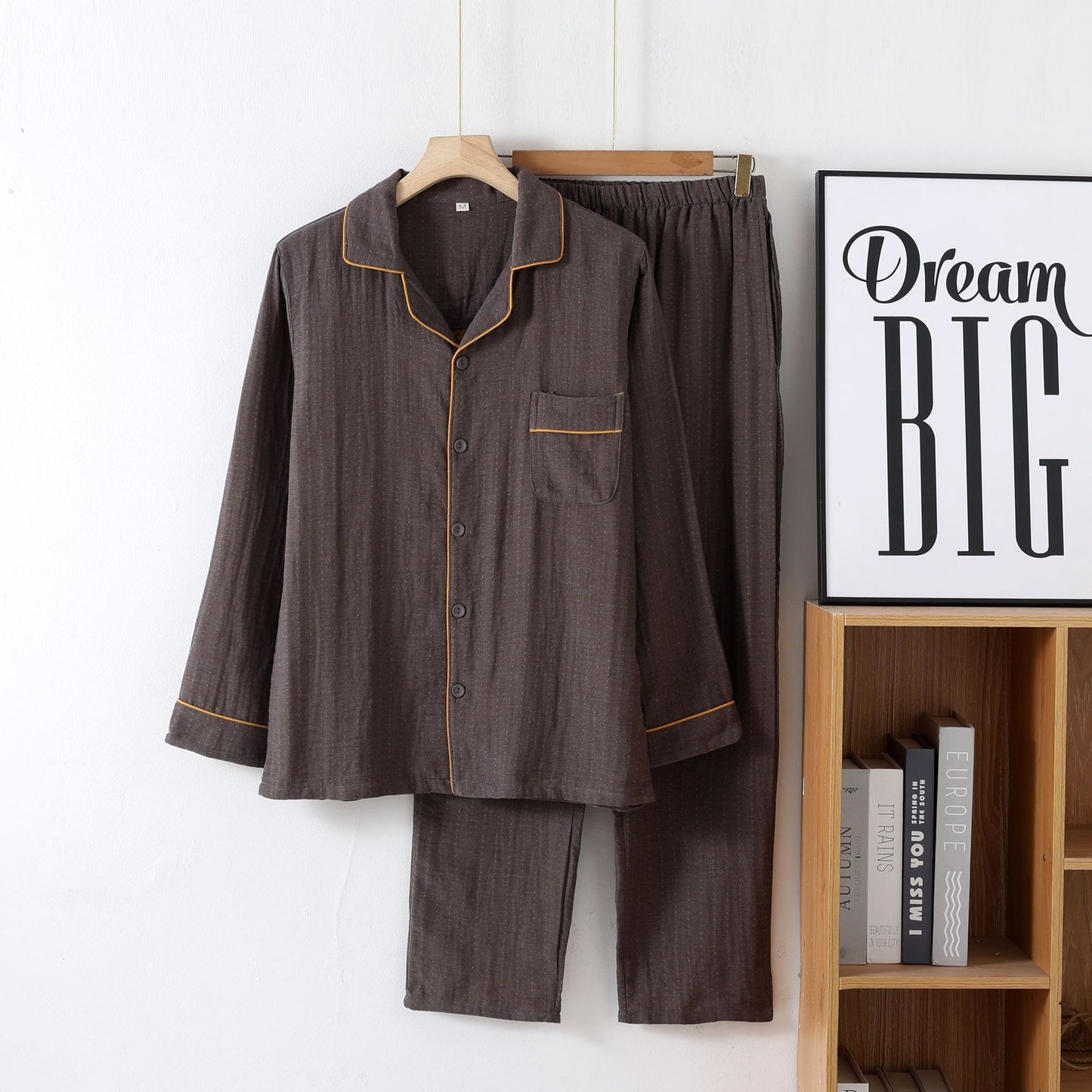 Velure™ – Men's 100% Pure Cotton Pajama Set