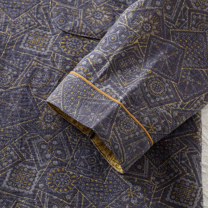 Velure™ – Men's 100% Pure Cotton Pajama Set