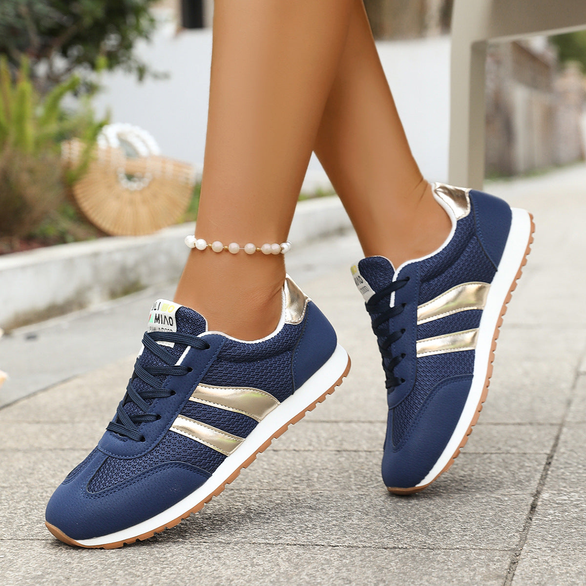 Velure Gold Stripe Runner