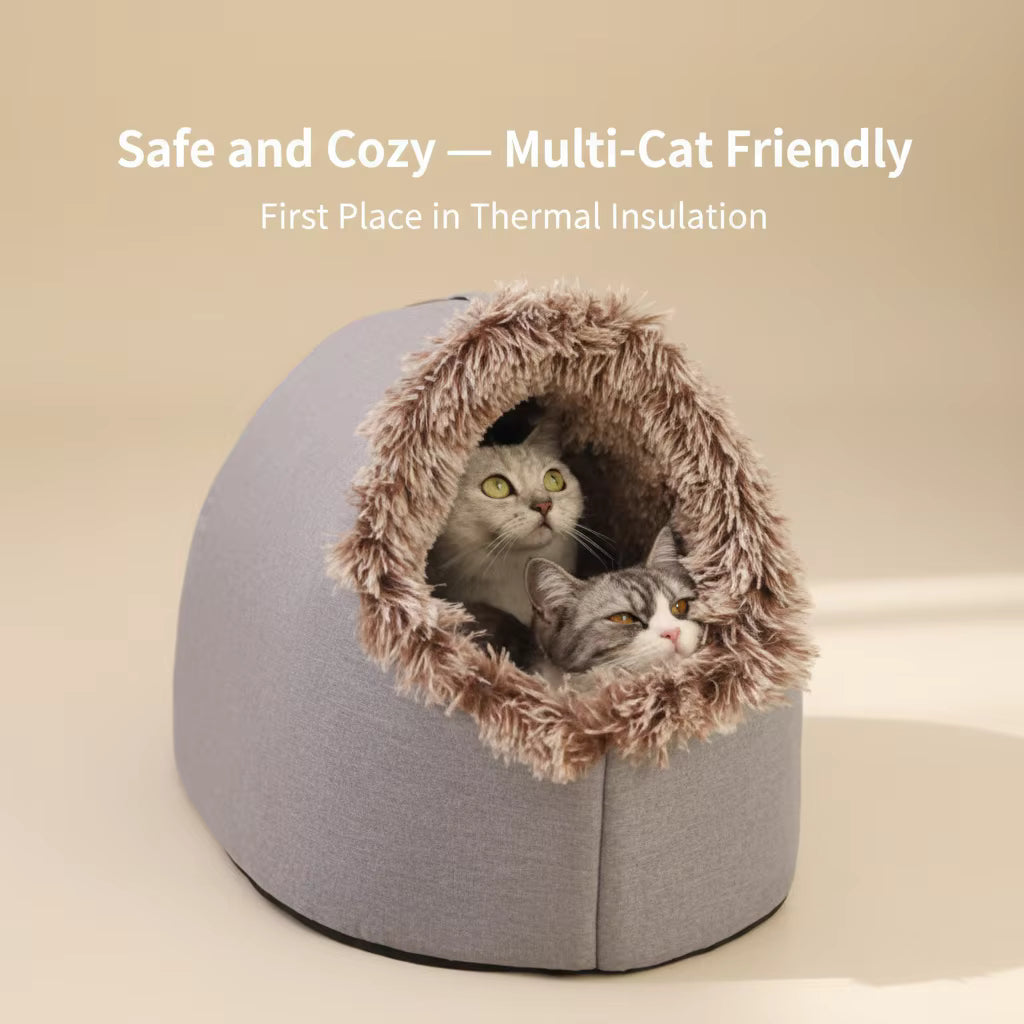 Velure Cozy Cave Cat Bed