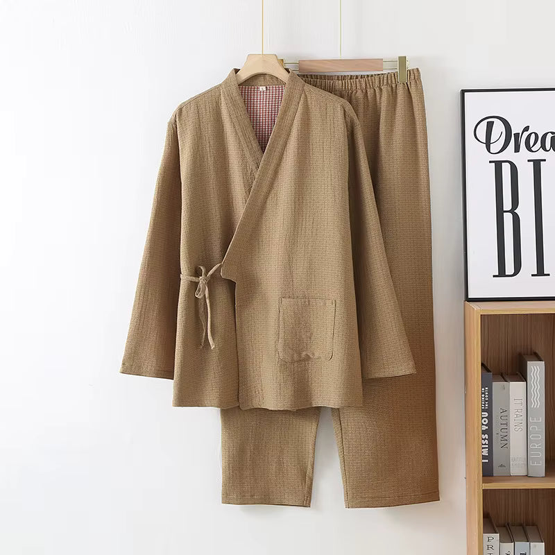 Velure Japanese Gauze Pajama Set 100% Cotton