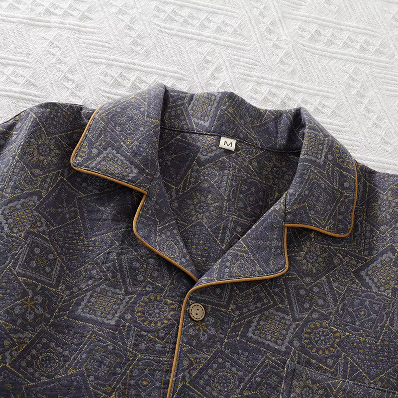 Velure™ – Men's 100% Pure Cotton Pajama Set