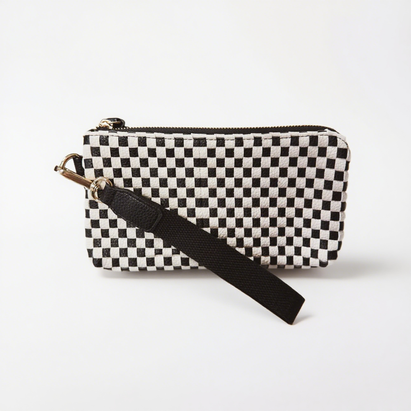 PearlWeave™ Checkered Clutch