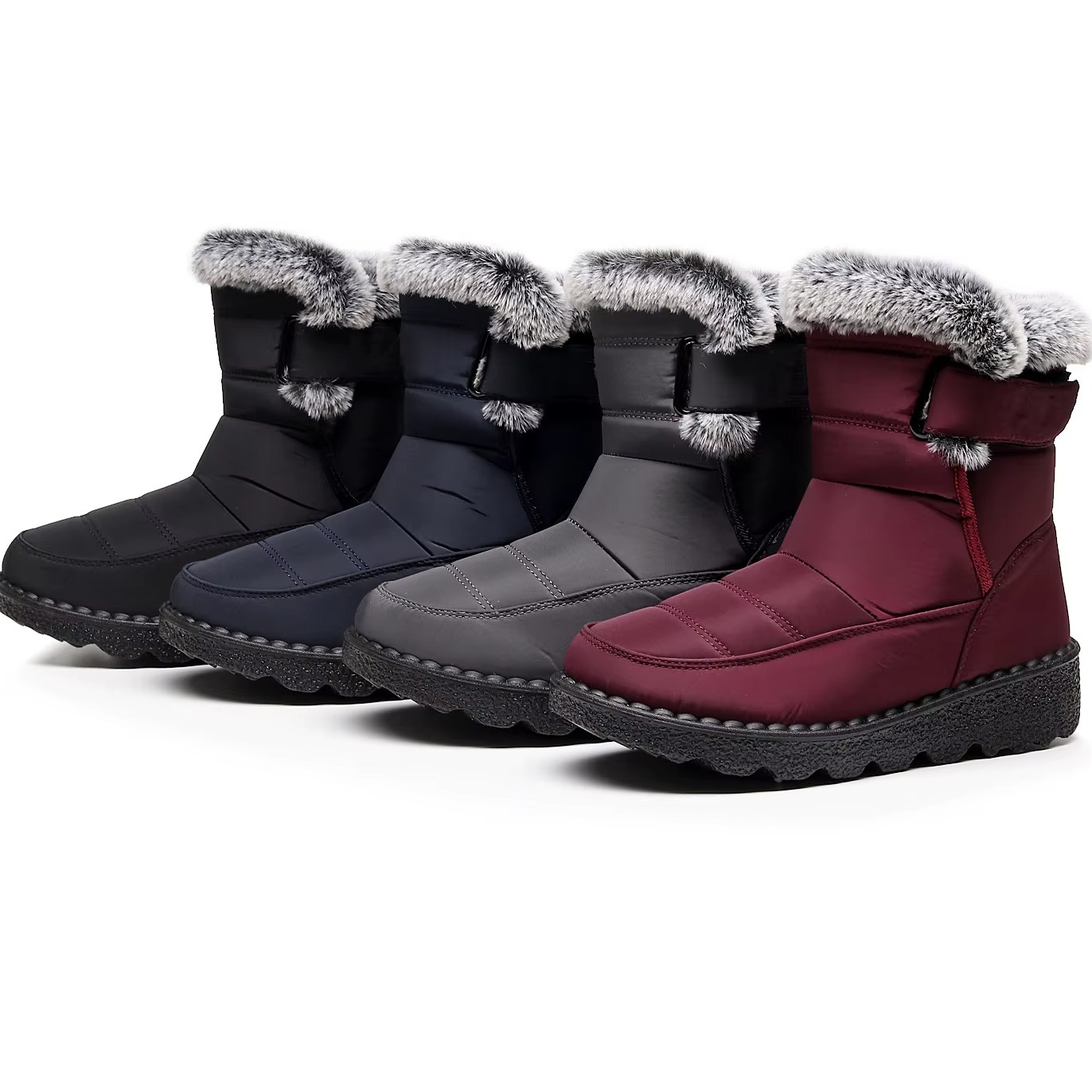 FrostStep™ Women’s Waterproof Plush Snow Boots