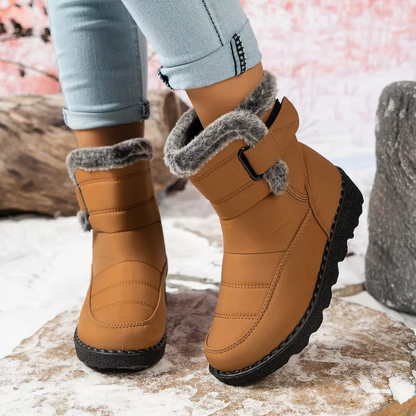 FrostStep™ Women’s Waterproof Plush Snow Boots