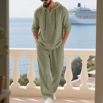Velure - Coastal Hooded Linen Set