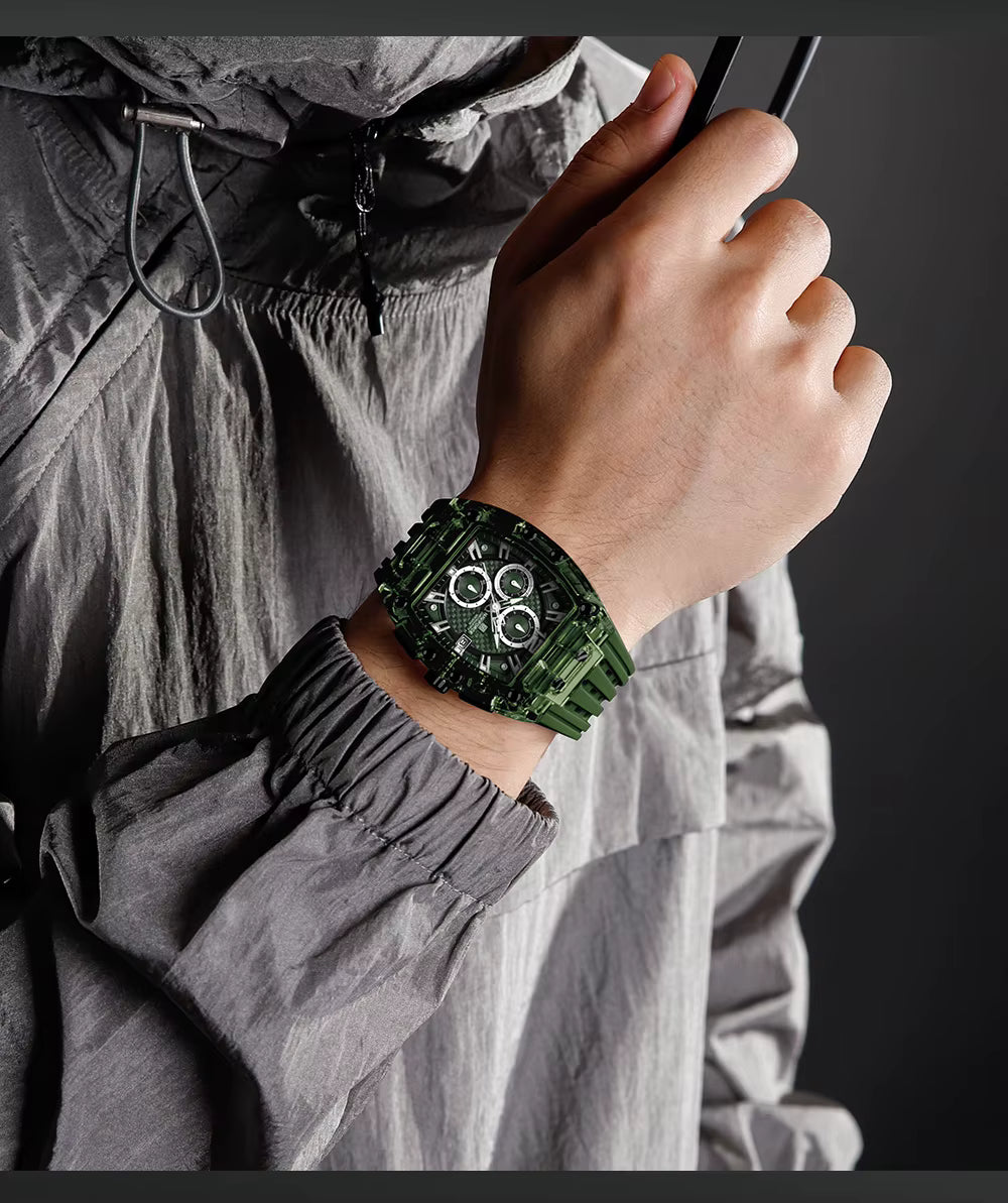 NaviForce Carbon Watch