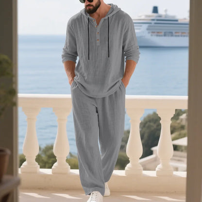 Velure - Coastal Hooded Linen Set