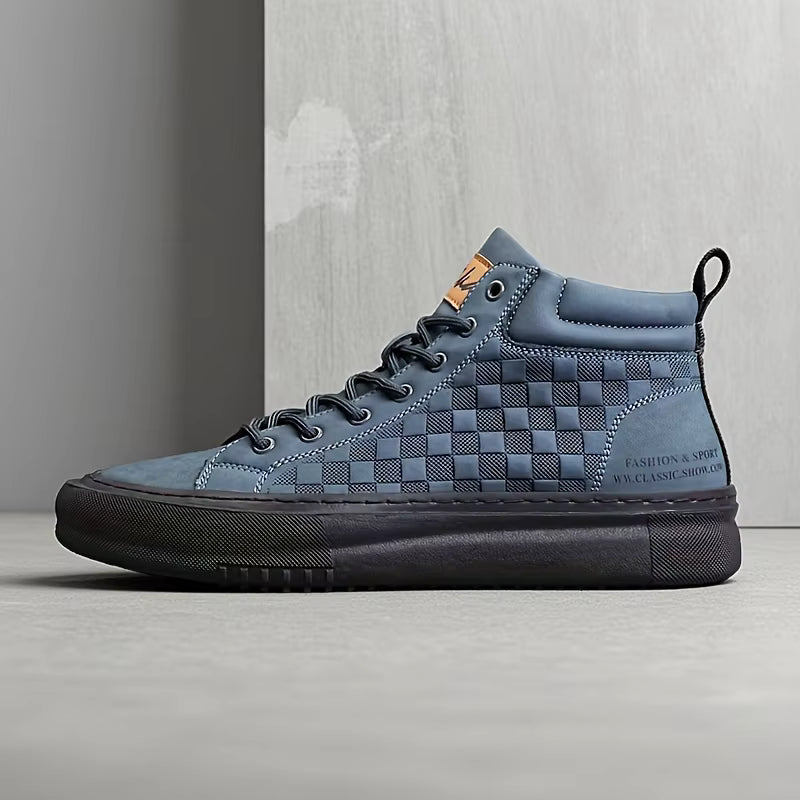 High Top Lace Up Men’s Shoes