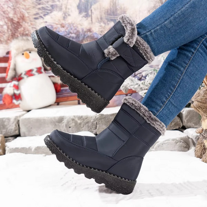 FrostStep™ Women’s Waterproof Plush Snow Boots
