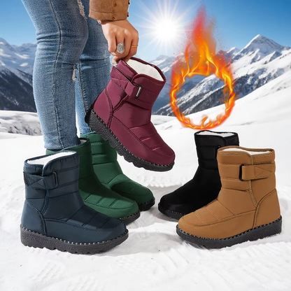 FrostStep™ Women’s Waterproof Plush Snow Boots