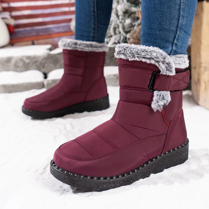 FrostStep™ Women’s Waterproof Plush Snow Boots