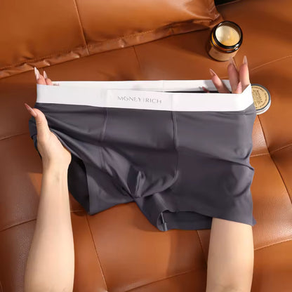 4PCS - Premium Ice Silk Comfort Boxer