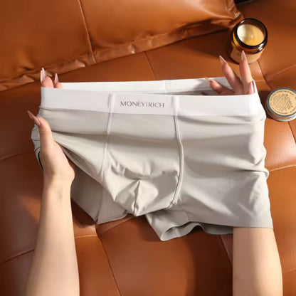 4PCS - Premium Ice Silk Comfort Boxer