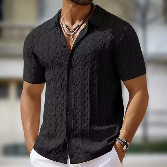 Velure Texture Knit Shirt