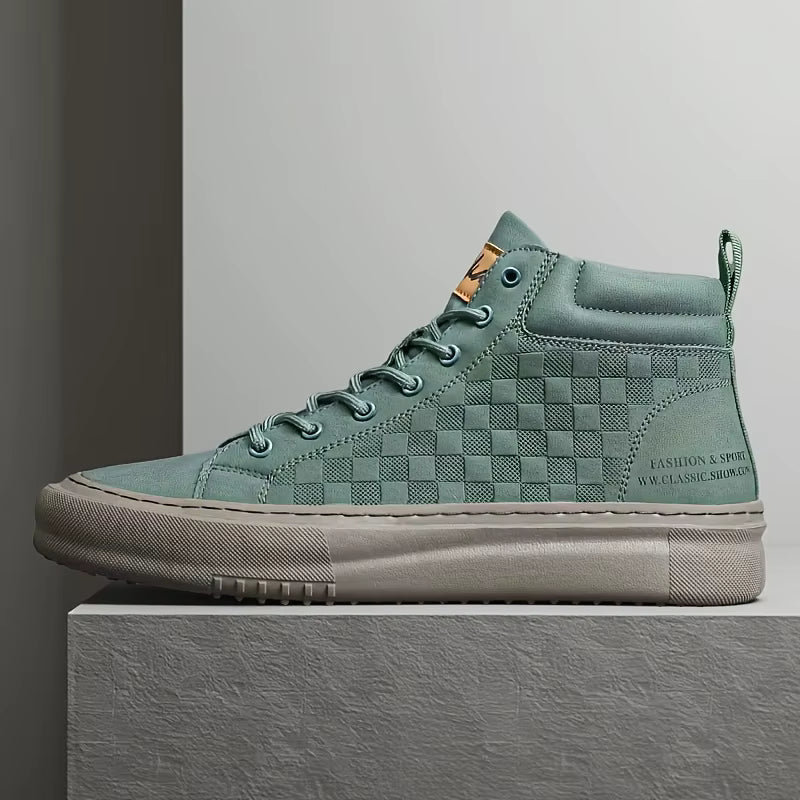 High Top Lace Up Men’s Shoes